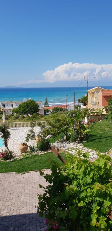 Angela Apartments Pool Gardens And Sea Views Agios Stefanos Avliotes  ภายนอก รูปภาพ